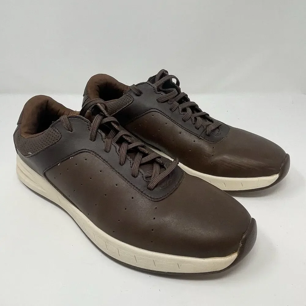 Walter Hagen Golf Shoes Spikeless, Ortholite, Brown Leather, Casual Mens 12